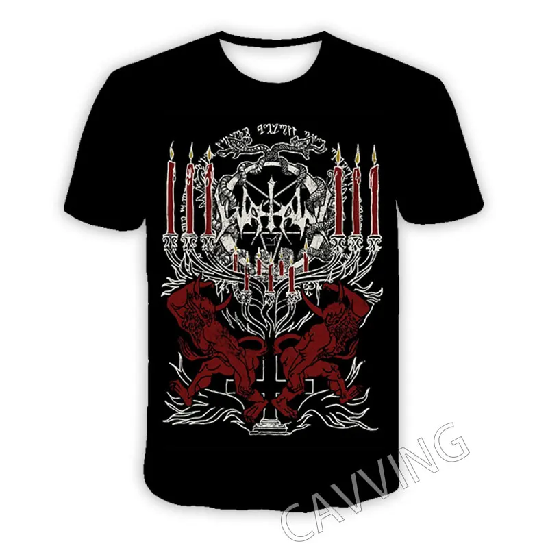 New Fashion Women/Men's 3D Print  Watain Band  Casual T-shirts  Hip Hop Tshirts Harajuku Styles Tops Clothing   Size : S-7XL