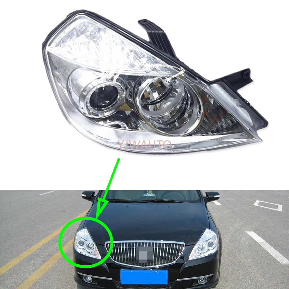 Headlight Assembly For Buick Excelle 2008~2012 Headlamp Replace Daytime Running Whole Car Light Auto Assembly