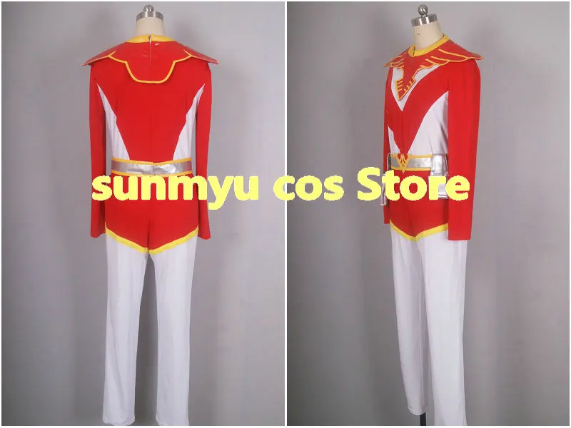 Choujin Sentai Jetman Red Hawk Cosplay Costume,Custom Size  Halloween Wholesale