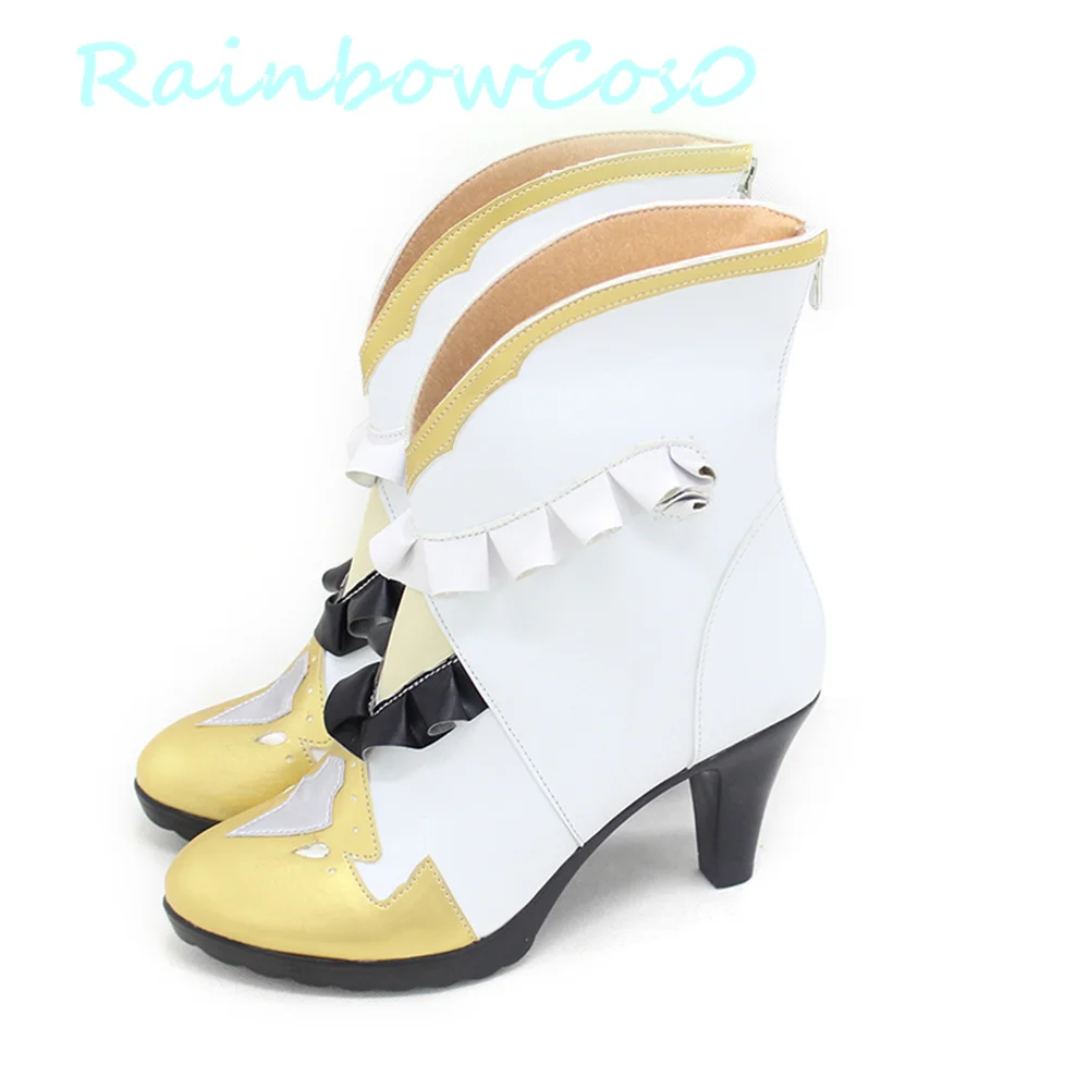 Zapatos de Cosplay bonitos Derby Umamusume Satono diamante botas juego de Navidad Anime Halloween W1698