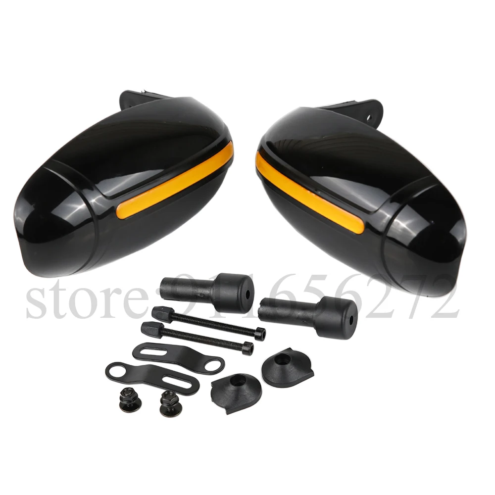 Motorcycle Hand Guards Motorcross Dirt Bike Handguard Scooter Windscreen Driving Falling Hands Protection 7/8" 22mm bar 2