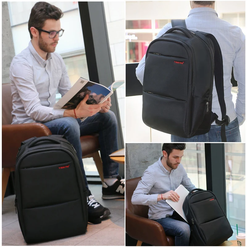 Mochila antirrobo con garantía de por vida, bolso de gran capacidad, mochila para ordenador portátil de 15,6, 17 y 19 pulgadas, mochila de viaje para hombre, bolso para mujer