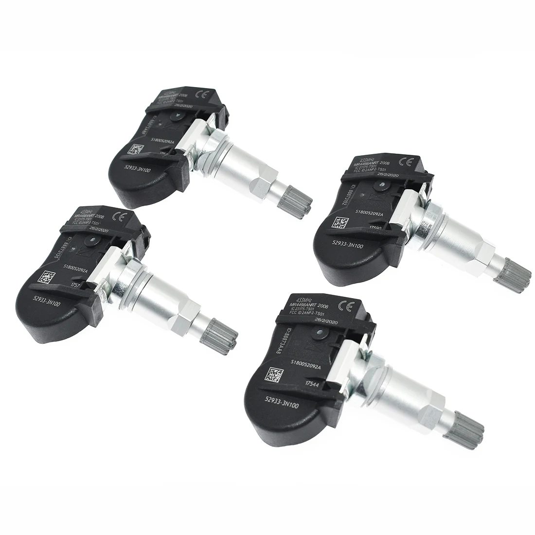 1/4PCS TPMS Tire Pressure Monitor Sensor 52933-3N100 529333N100 529332M650 S180052092C For Hyundai Accent Kia Sorento