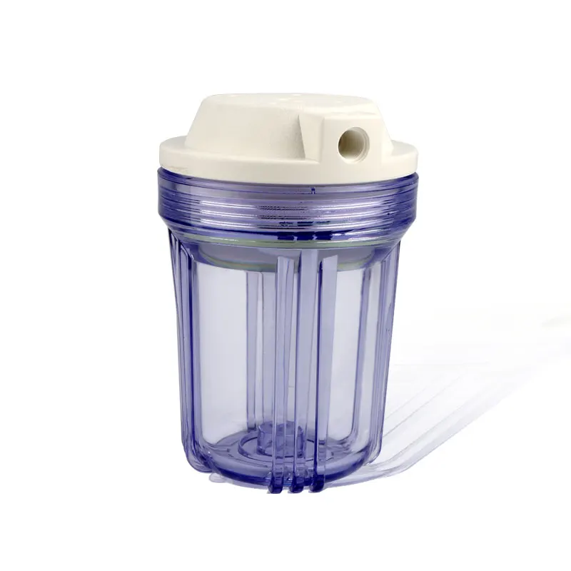 5 Inch Transparent Filter Bottle 1/4\'\' Thread 12MM Water Purifier Filter Flask Element 5ββ Water Fountain Purifier Cartridge