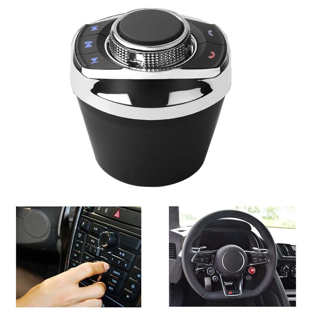 Car Wireless Steering Wheel Control Button Universal 8-Key Functions Steering Wheel For Car Android Navigation Player