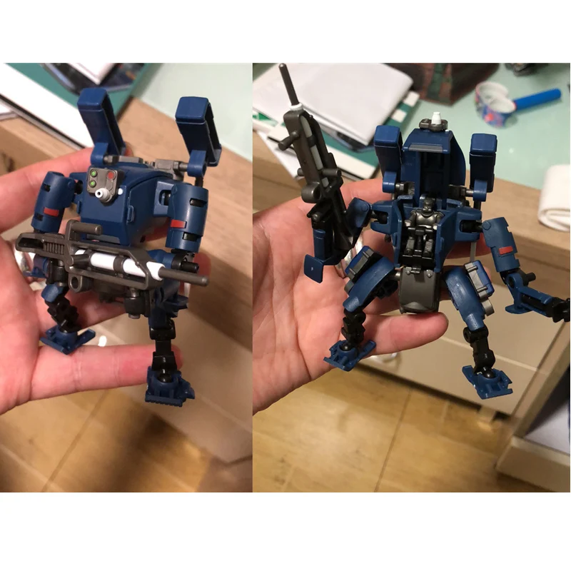 Multiabyss montaż zabawki modele v-link Mecha Striker Logistic zestaw 3 figurka RIHIO MM001