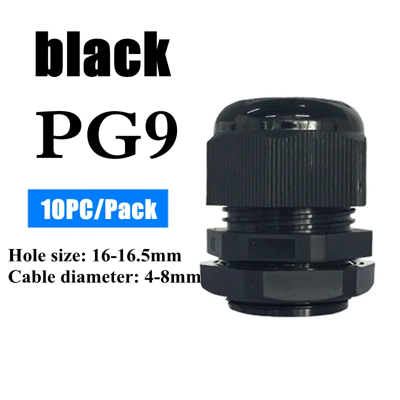 PG9 Black 10PCS