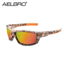 Lunettes de soleil polarisées Camouflage, pour sport de plein air, randonnée, pêche, course à pied, pour hommes, 2020