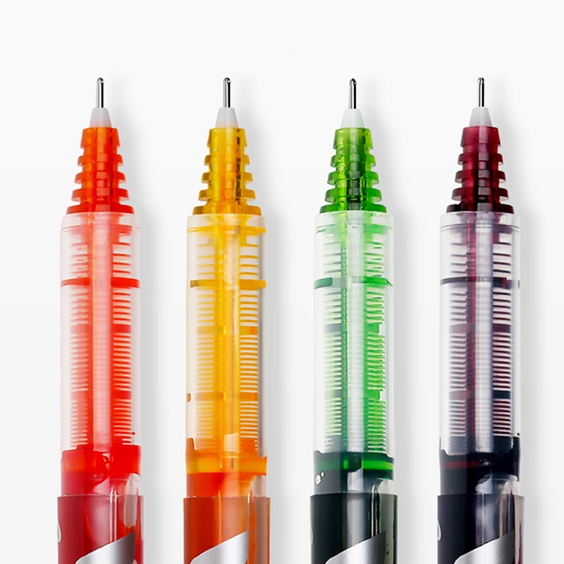 7pcs/lot Pilot V5 Liquid Ink Pen 0.5mm 7Colors to Choose BX-V5 standard pen office and school stationery style