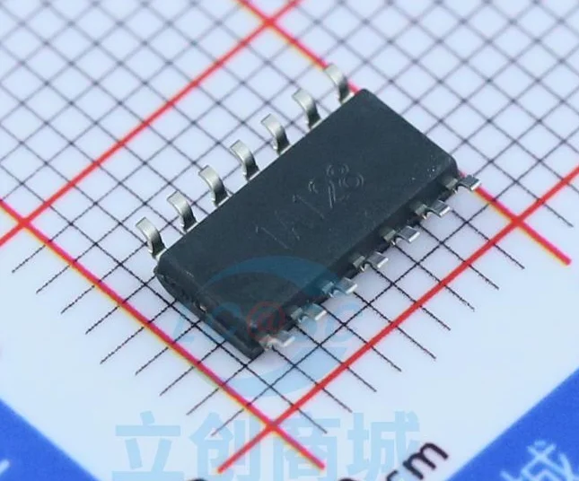 1 PCS/LOTE LF347DR LF347 SOIC-14 Novo e original