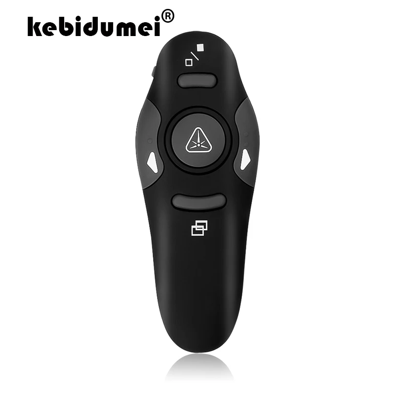 kebidumei Page Turning Pen Presenter 2.4 GHz Wireless Remote Control Pointers Pen USB RF Remote PPT Powerpoint Presentation