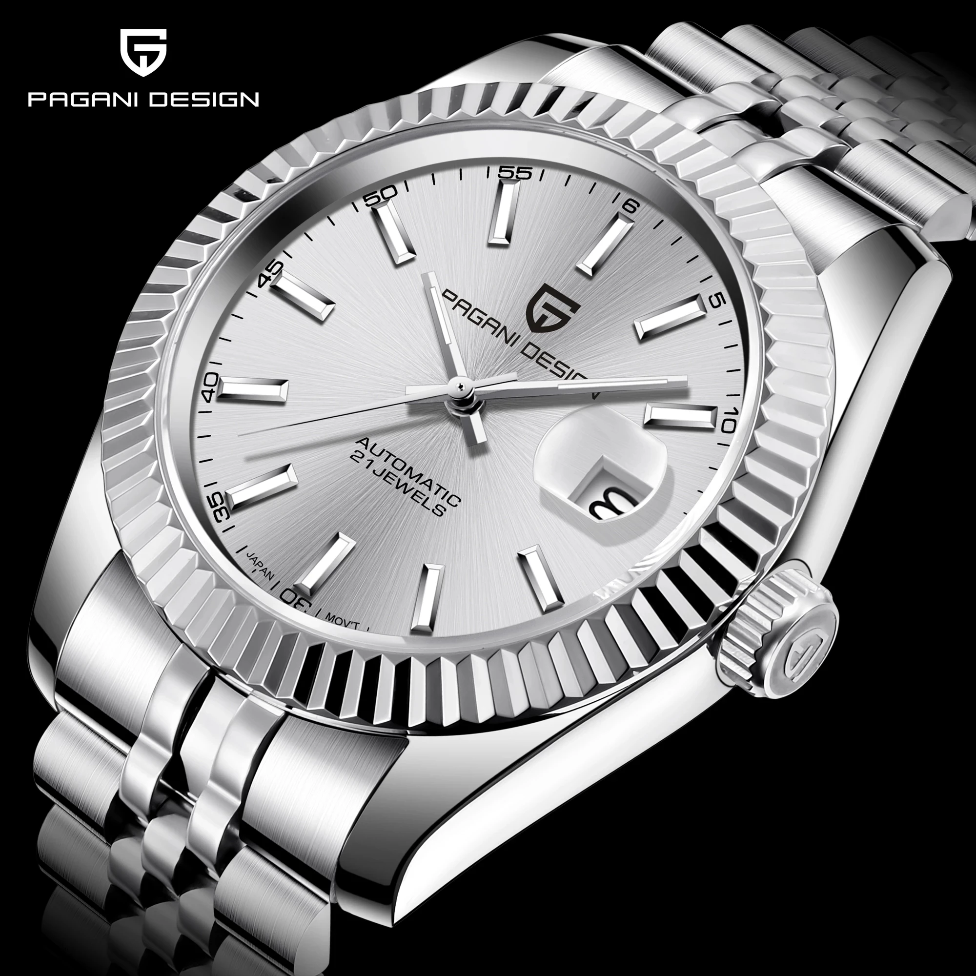 PAGANI DESIGN Watches Men Luxury Mechanical Wristwatch Sapphire Glass Waterproof Automatic Watch Fashion Casual Sports Men Watch