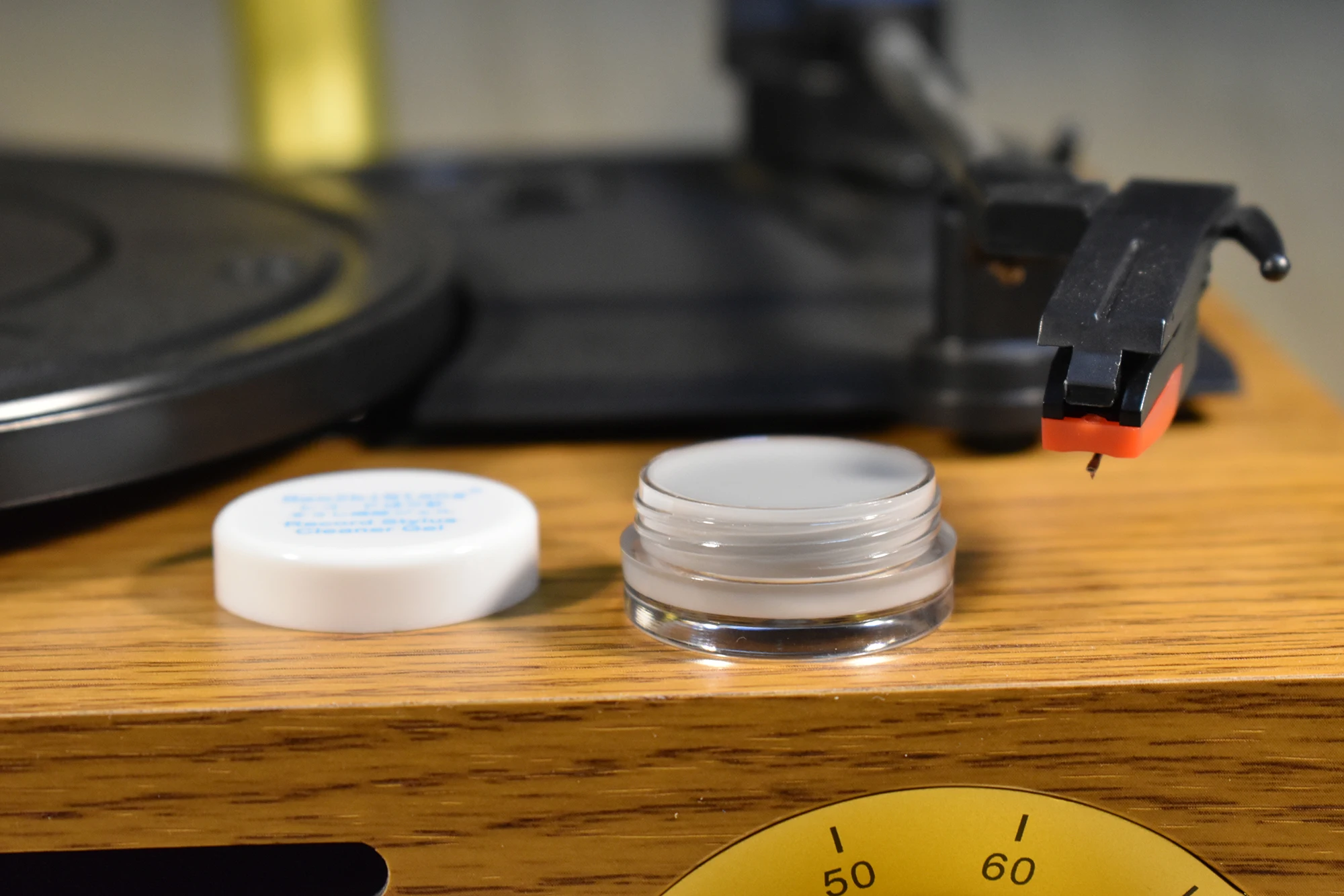 Professional ต่ำราคา/ราคา Phonograph สไตลัสทำความสะอาด Turntable ทำความสะอาด Victrola ฝุ่น Buster Turntable หัวแปรงทำความสะอาด