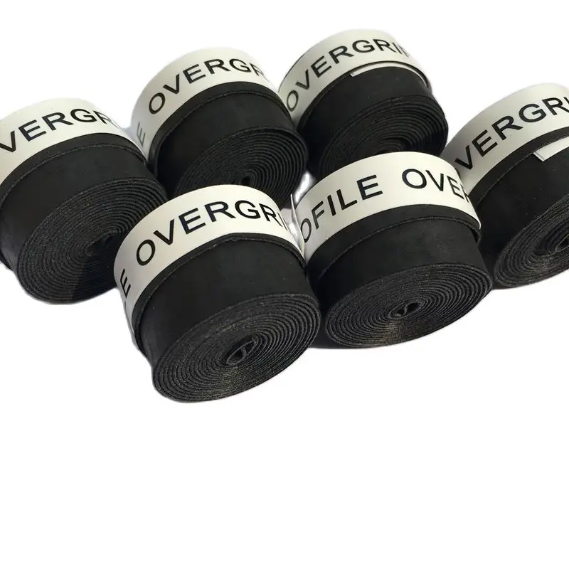 Free shipping 10pcs (Black)Badminton overGrip/tennis grips/tennis overgrips