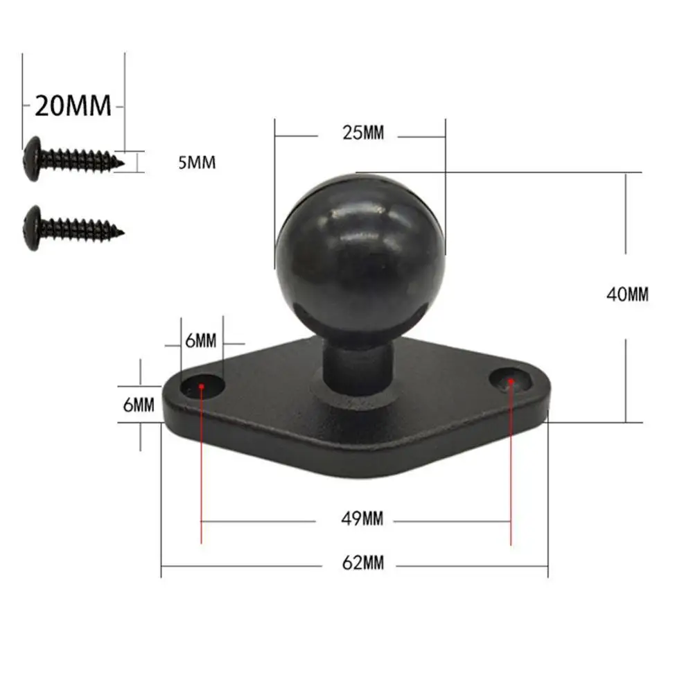 Ball Mount Twist Lock Suction Cup Base Window Mount Double Rotation Degree Arm 360 For RAM Socket Action Accessory Camera P X9K3