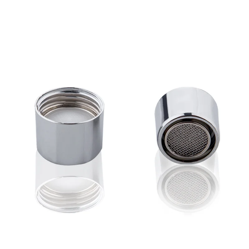 2pcs Water Saving Faucet Aerator Chrome Tap filter Kitchen bathroom Hotel Wash pan Tap Connector Prevent Splash Diffuser Nozzle