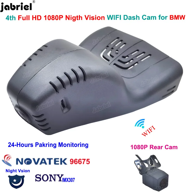 

Full HD Wifi Car Dvr Dash Cam For BMW 3 series 330i 320d 330d G20 G21 X5 40i 30d 40d G05 X7 40i G07 8 series 840i G14 G15 G16