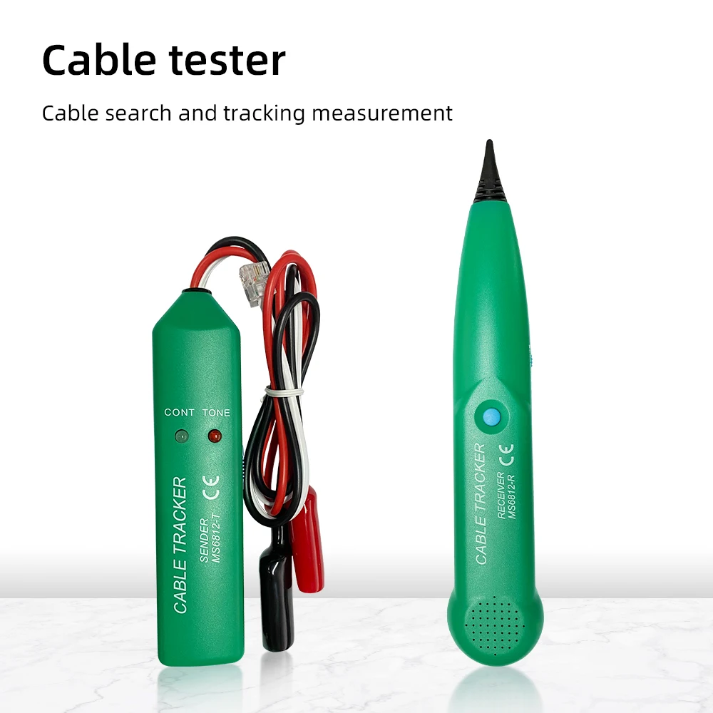 MS6812 Cable Tracker Tester Professional Line LAN detector UTP STP Telephone Wire Tracer Breakpoint location Diagnose Tone