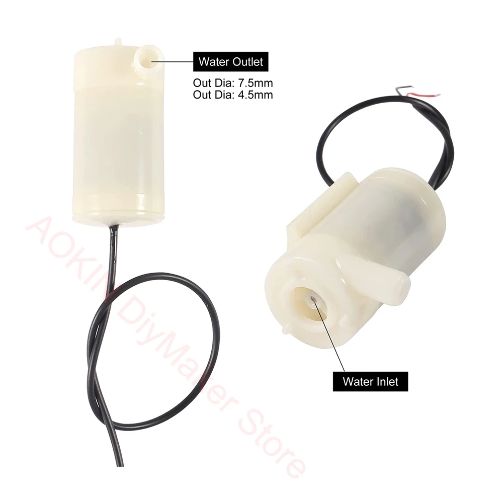 Automatic Irrigation DIY Kit Self Watering System for Garden Plant with Capacitive Soil Moisture Sensor+ Water Pump+Relay Module