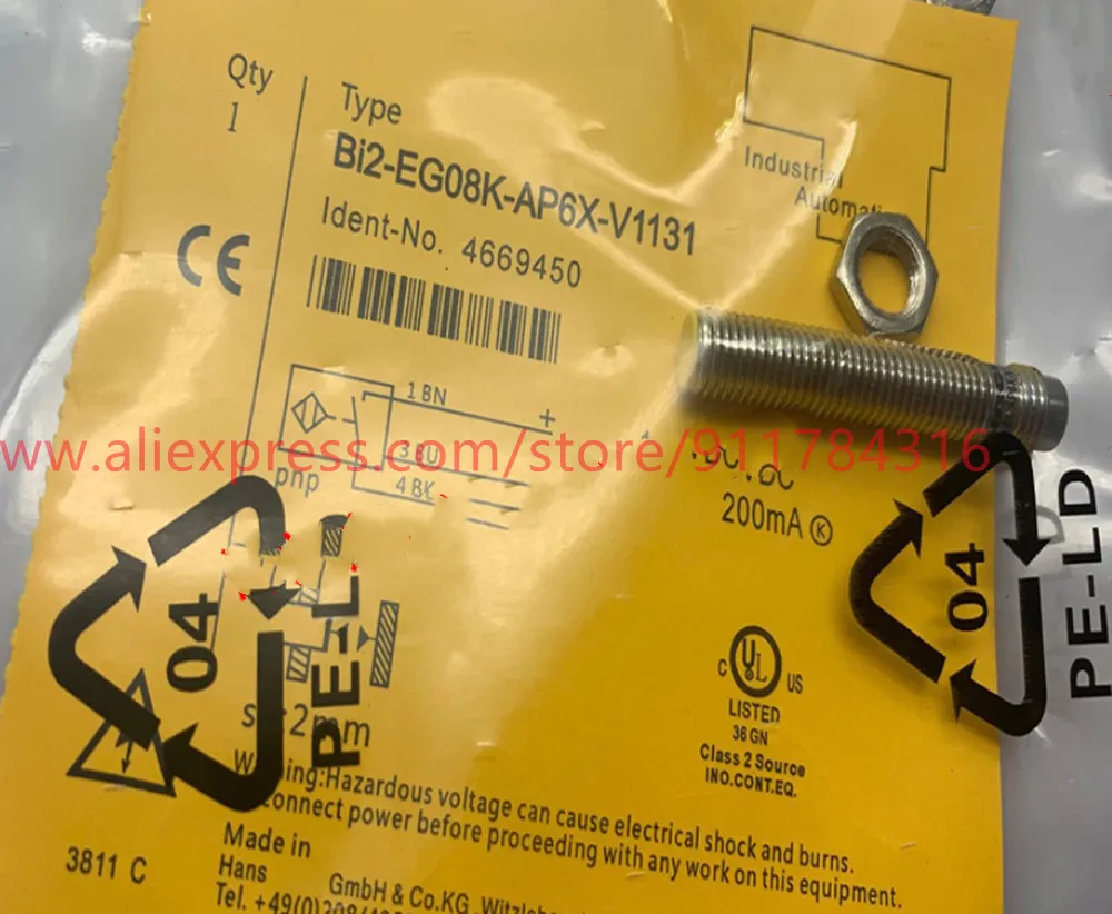 3pcs New High quality Truck Proximity switch BI2-EG08K-AP6X-V1131 BI2-EG08K-AN6X-V1131