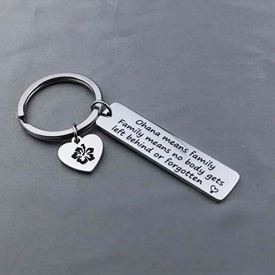 Metal High Quality Keychain Stainless Steel Round 