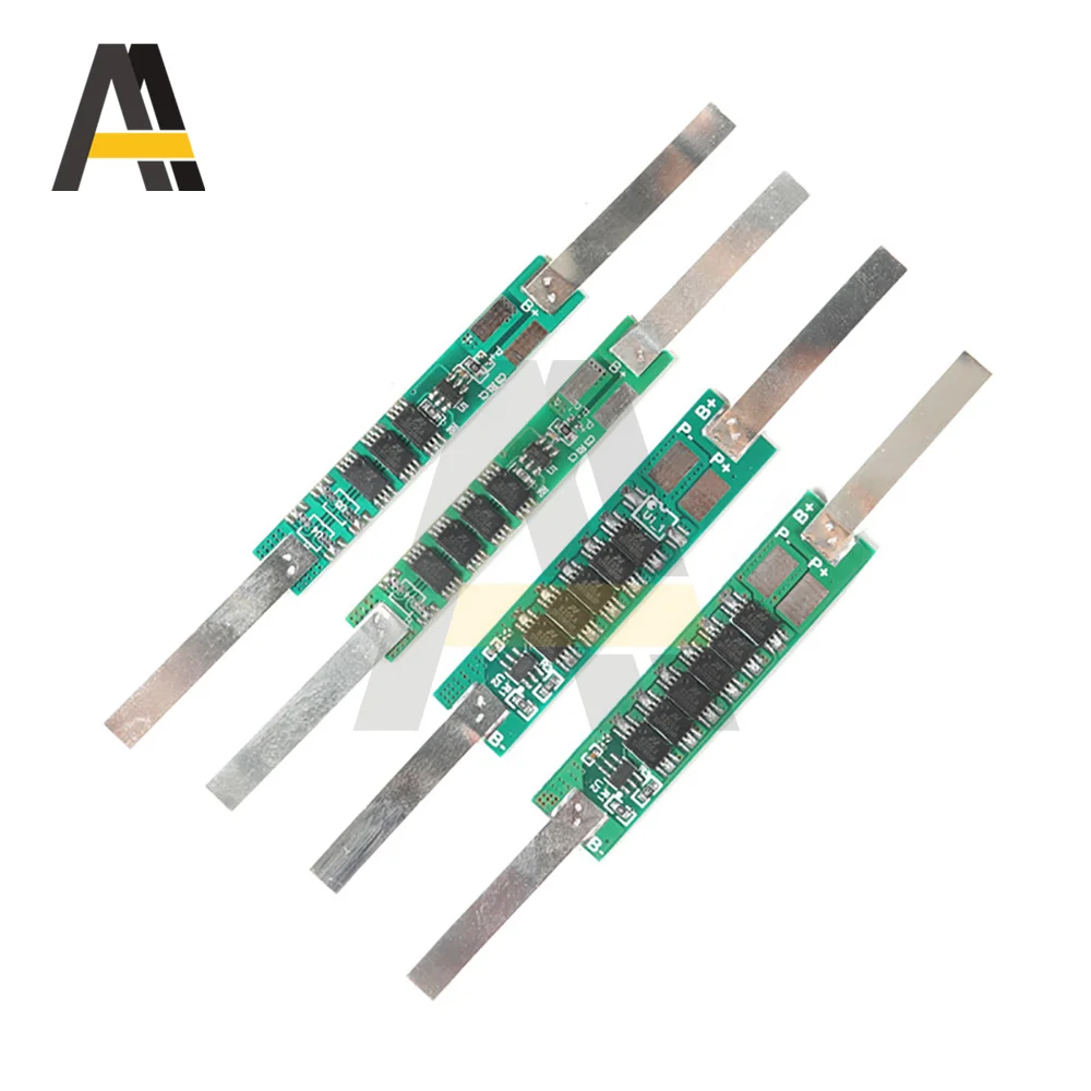 BMS Protection Board For 1S 3.7V 18650 Li-Ion Lithium Battery 2/3/4.5/6/7.5/9A 1-6 MOS Over Charge Board With Solder Belt #24606