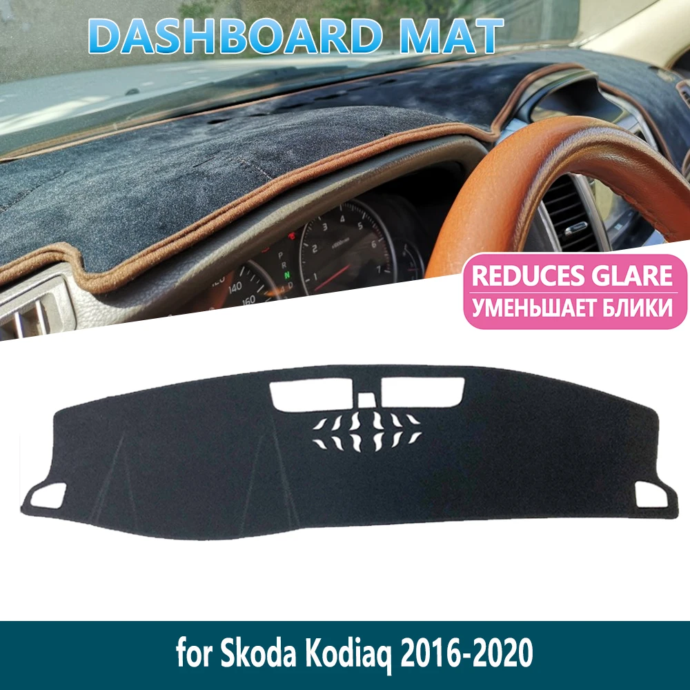 

for Skoda Kodiaq 2016 2017 2018 2019 2020 Anti-Slip Dashboard Mat Cover Pad Inner Sun Shade Dash board Car Accessories