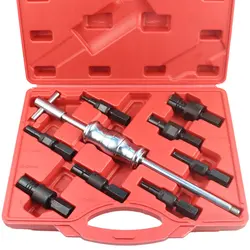 Herramienta extractora de cojinetes de bicicleta, Kit de herramientas de extracción de cojinetes, Kit de orificio ciego, juego de herramientas de reparación de bicicletas