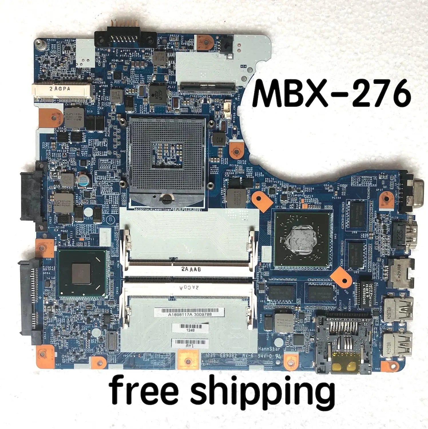 

For SONY V111 MBX-276 Laptop Motherboard 1P-0127500-8010 A1924477A Mainboard 100%tested fully work