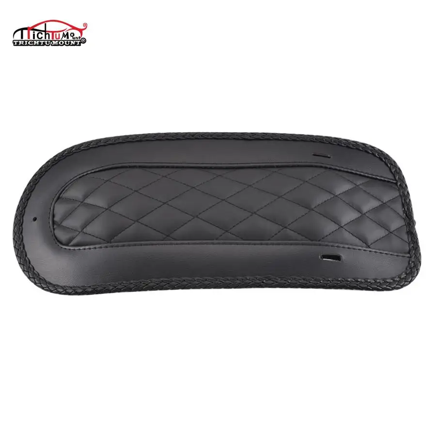 Motorcycle Accessories Leather Rear Fender Bib Cover For Harley Touring Electra Glide Road King FLHTK 2008-2018