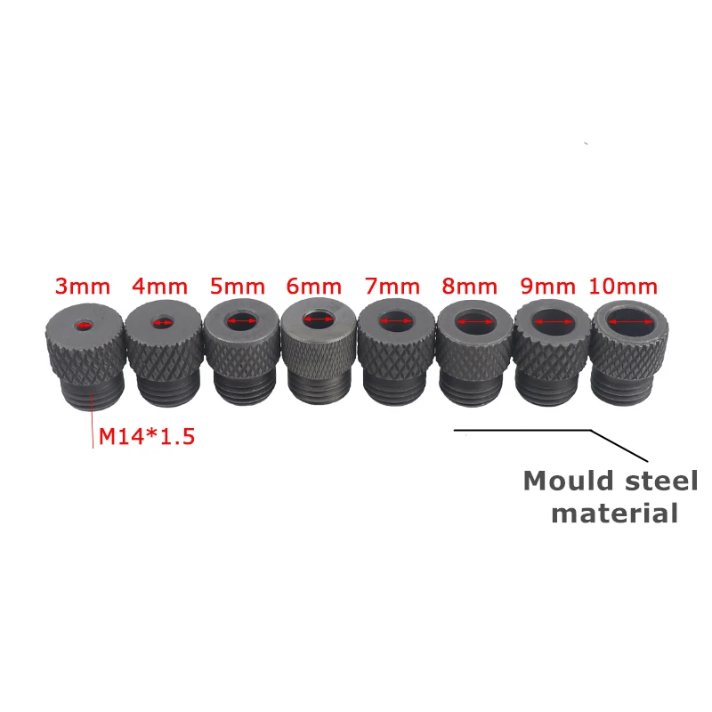 3-10mm guida di perforazione autocentrante guida di perforazione perforatrice foro dritto tasca foro localizzatore di maschere per strumenti di