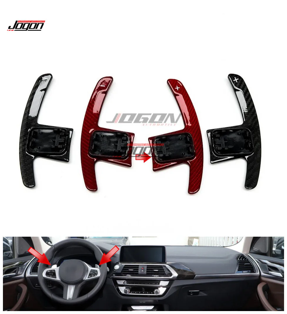 

Steering Wheel Shifter Paddle For BMW X3 X4 X5 X6 X7 G01 G02 G05 G06 G07 Carbon Fiber Gear Replacement Paddle Extension