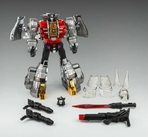 IN STOCK GIGAPOWER GP HQ-04R HQ 04R Dinobots Sludge Chrome Ver. Reissue