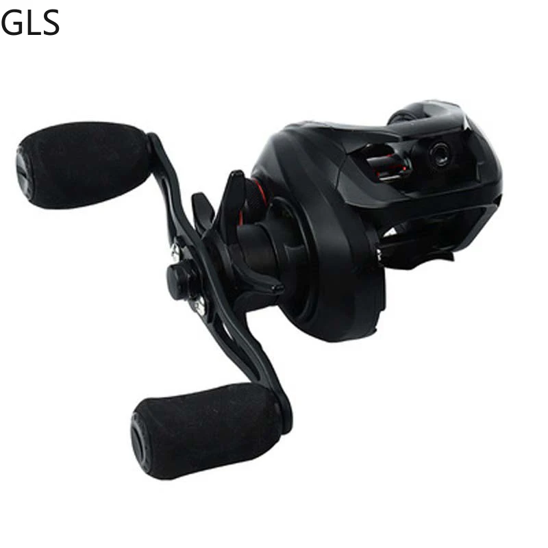 

10+1BB Bearings Left / Right Hand Baitcasting Fishing Reel 8KG Max Drag Aluminum Alloy Spool Fishing wheel