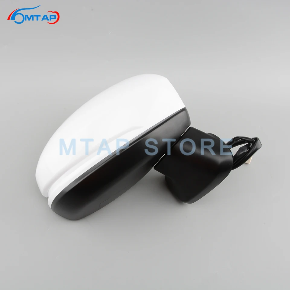 MTAP Car Outside Door Rearview Mirror Assy For Honda Fit Jazz GK5 2015 2016 2017 2018 2019 2020 3-PINS Without LED Turn Signal