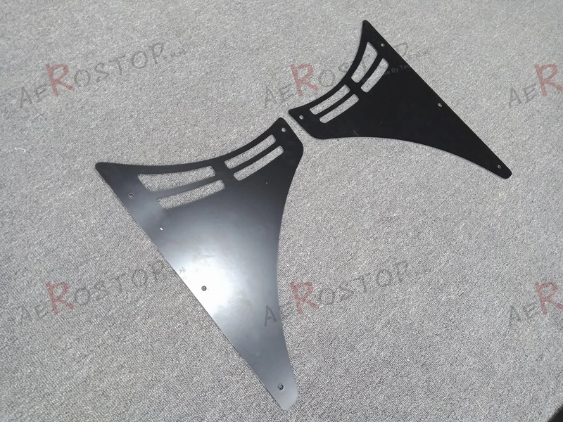 FIBER GLASS FRP ROCKET RB BUNNY STYLE SIDE SKIRT CANARD FOR RX-8 SE3P