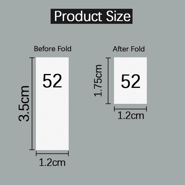 Numero D etiquette De Taille De Vetement Blanc 500 Pieces 35 12mm T shirt Robe Et Pantalon En Tissu Etiquettes De Vetement AliExpress