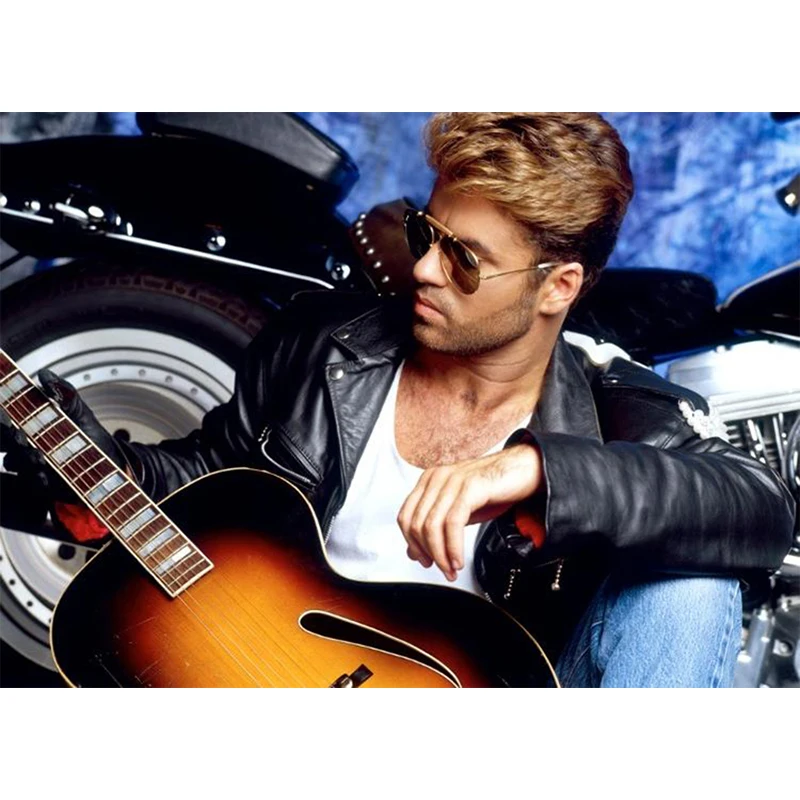 Music Singer George Michael DIY 5D Diamond Painting Full Square Round Drill Craft Kits Embroidery Rhinestone Pictures For decor