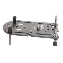 Flat Tripod Low Angle Photography Mount Base Plate for DSLR Mirrorless Compact Camera Stability on Uneven Surface Attach to Pole