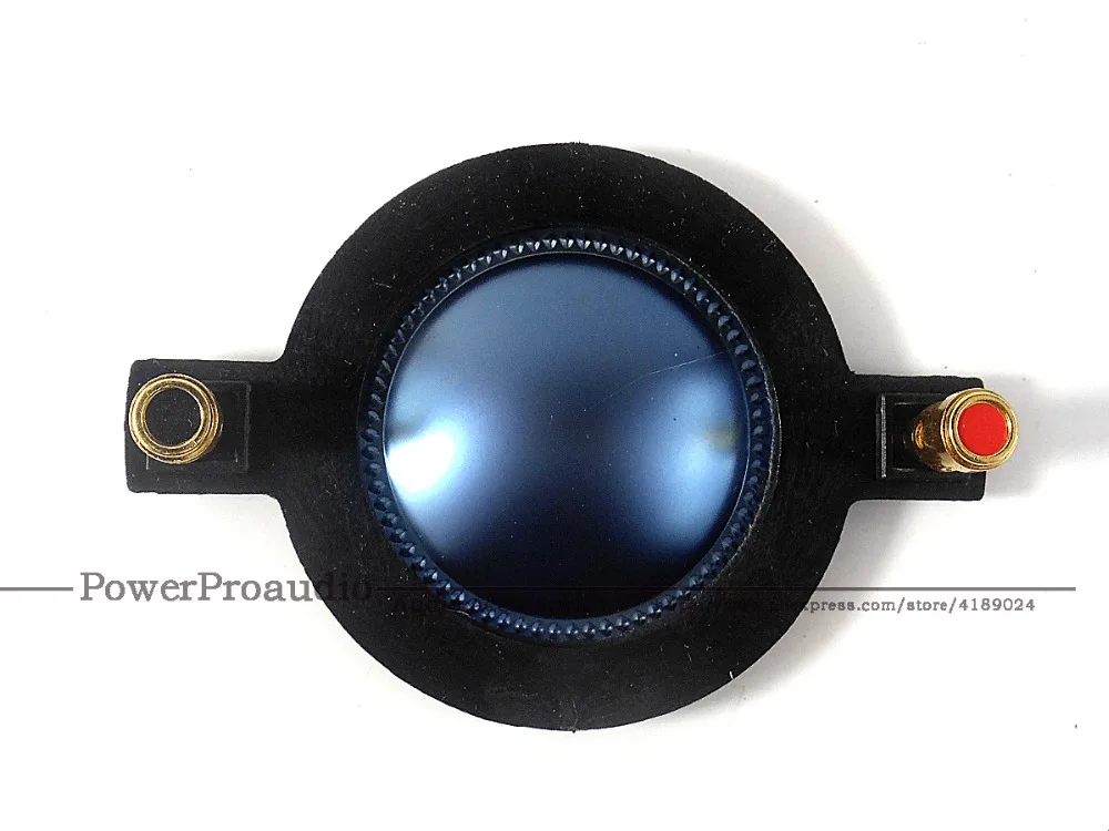 Hiqh جودة الحجاب الحاجز ل 1.75 "الأزرق التيتانيوم المتكلم النقي شقة الألومنيوم سلك مسطح الأزرق 8 أوم