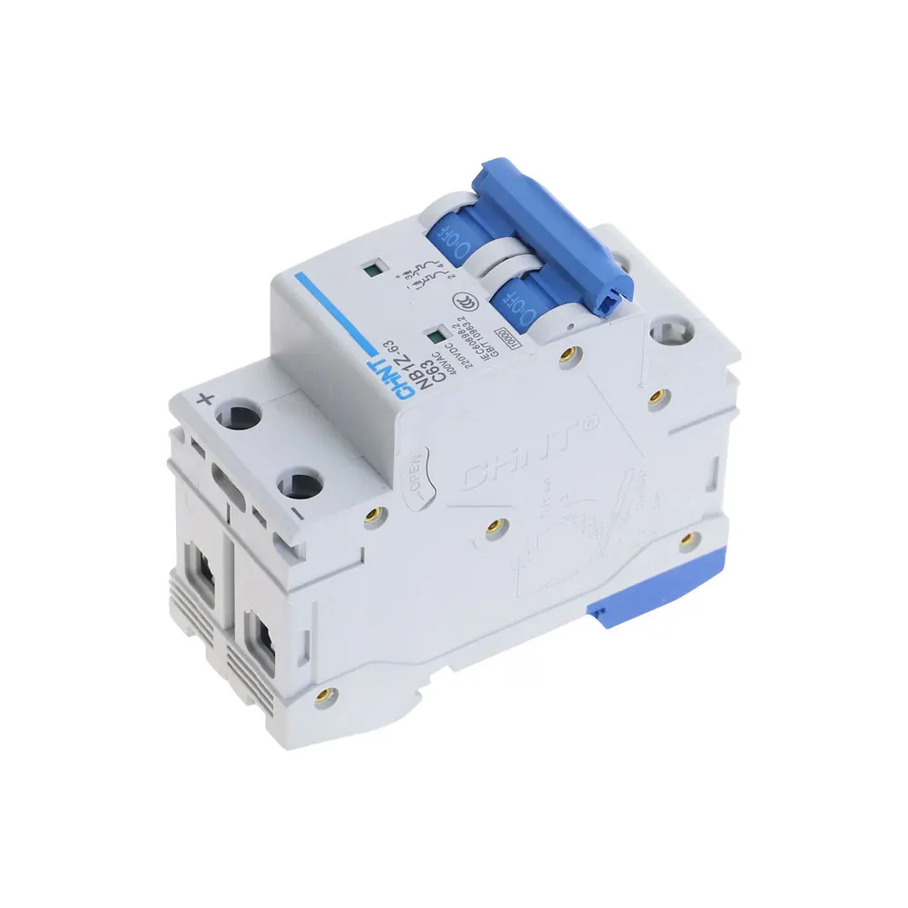 2Pole 32Amp DC220V 400V 6KA CHNT NB1Z-63 DC MCB  Circuit breaker