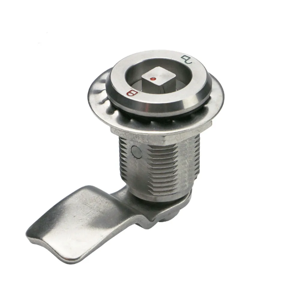 MS816-4Drail lock stainless steel 304 retractable tongue lock 7 * 7 square lock for EMU high speed railway