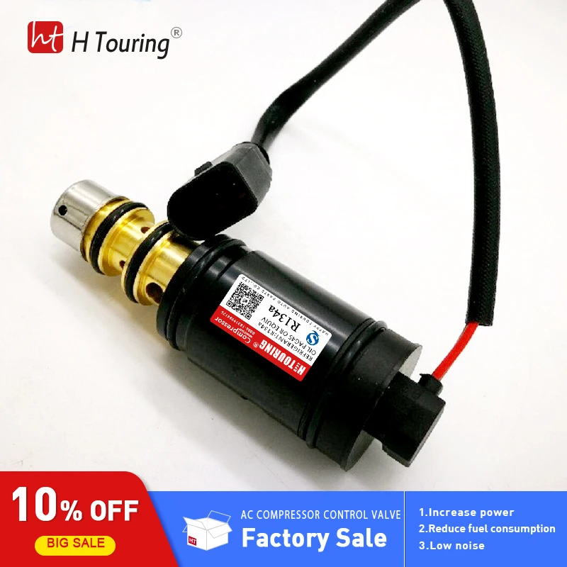 

Conditioning Compressor Electric Control Valve Solenoid Valve 6SEU16C 7SEU17C for Volkswagen Polo Touaregs 4.2