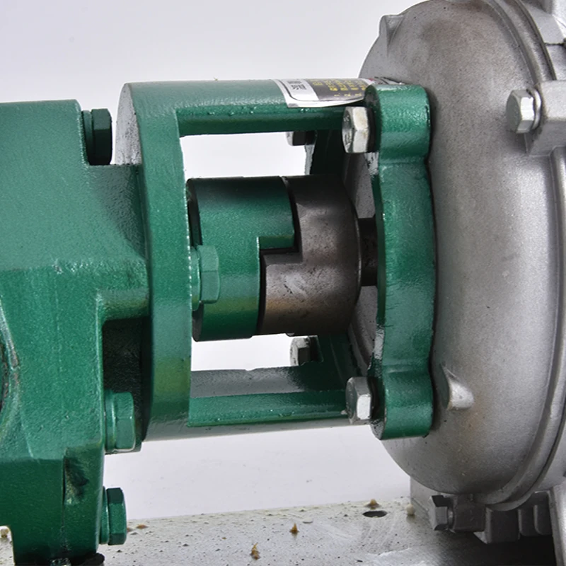 WCB-75 bomba de óleo de engrenagem autoescorvante portátil ferro fundido bomba de engrenagem elétrica de alta temperatura 750w pequena bomba de óleo de alta viscosidade 220v