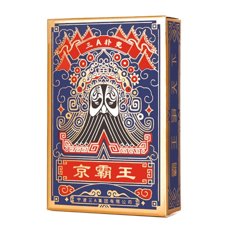Cartas de póker de la Ópera de Peking de estilo chino, cartas de juego de cultura tradicional china, PXPF