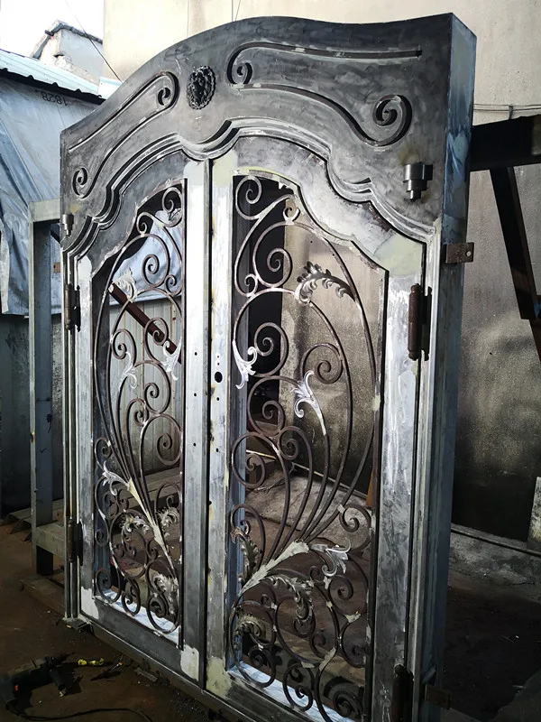 Shanghai Hench Brand China Factory 100% custom made sale Australia luxry iron doors