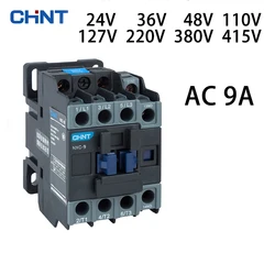 CHINT NXC-9 contactor 9A AC 24V 36V 48V 110V 127V 220V 380V 415V Individual coils can be customized Kunlun series products
