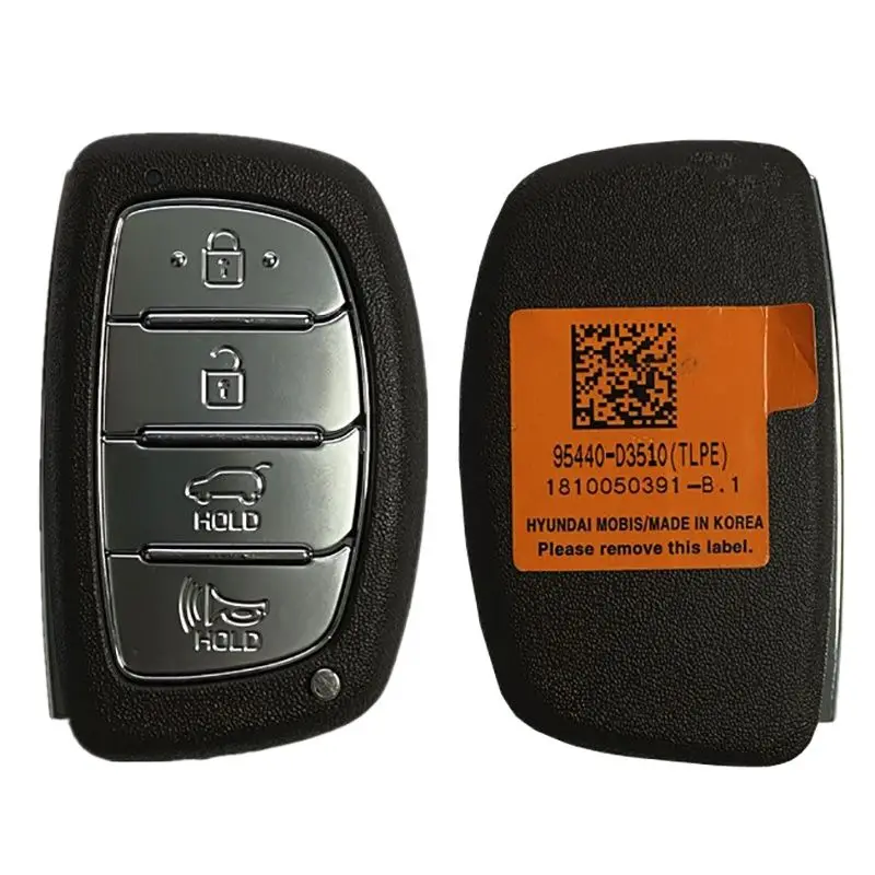 CN020143 Aftermarket 4 Button Smart Key For Hyundai Tucson  2019-2020 Remote Frequency 433MHz 95440-D3510 TQ8-FOB-4F11 No Logo