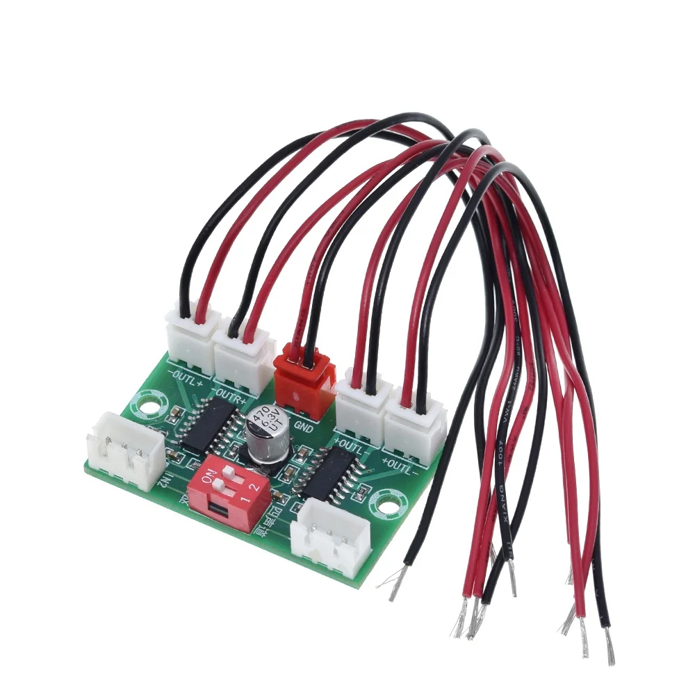 1/3 Stück 4*3W PAM8403 4-Kanal Mini Digital Audio Verstärker DIY Modul USB 5V kleiner Stereo-Verstärker Verstärkerplatine XH-A156 – Detail 4