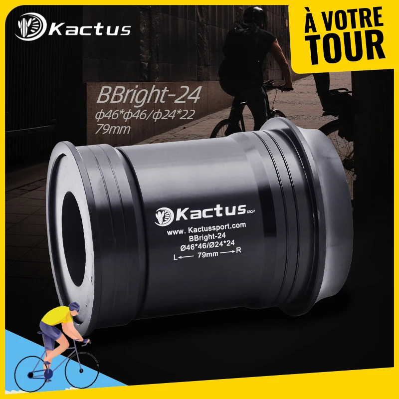 Katus TECH BB soportes inferiores de cerámica eje 22/24mm para Shimano/SRAM GXP juego de bielas de bicicleta para Cervelo cuadro de bicicleta piezas de bicicleta